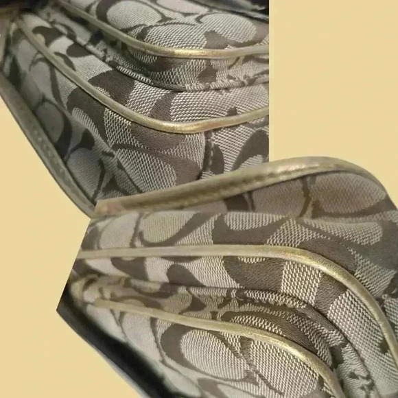 Vintage COACH BLEECKER Mini golden buckle bag - Picture 6 of 12